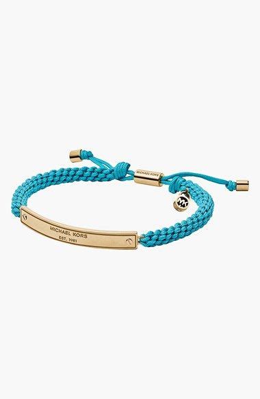 michael kors turquoise friendship bracelet|Friendship & Wrap Michael Kors Bracelets .